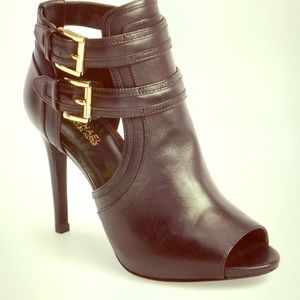 Michael Kors Blaze Peep Toe Bootie